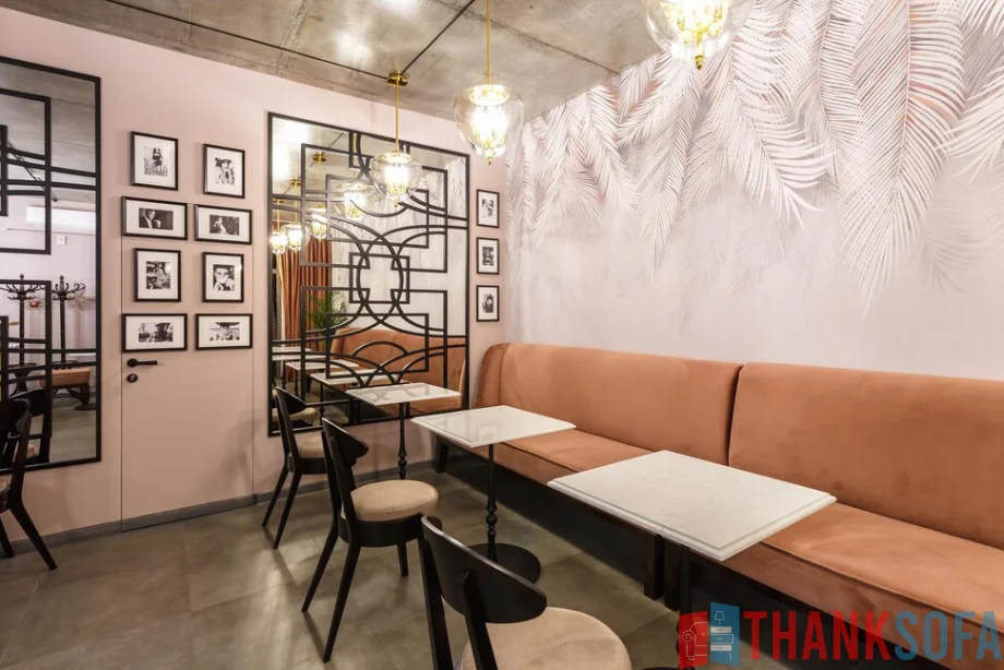 Bàn ghế sofa cafe - Coffee shop sofa - ThankSofa Mẫu 175