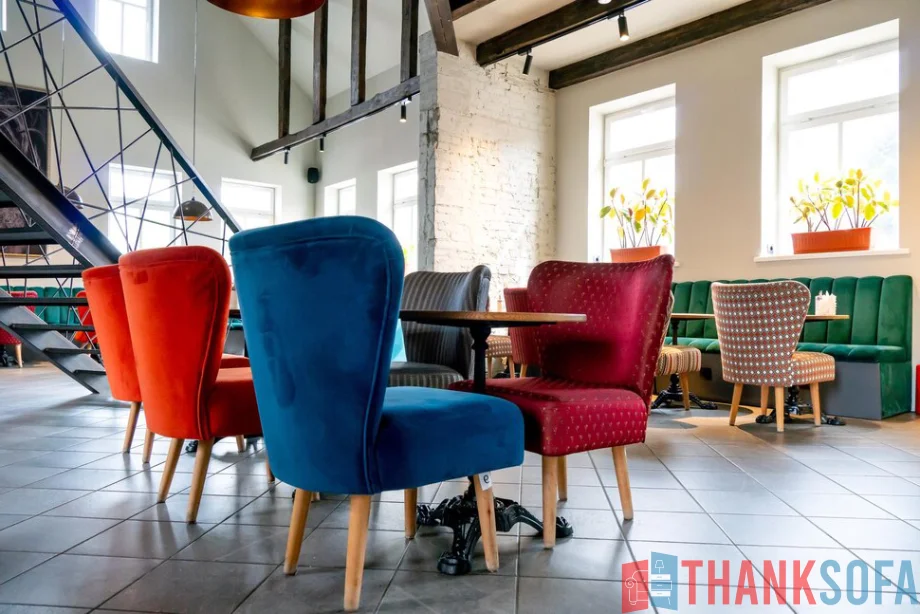 Bàn ghế sofa cafe - Coffee shop sofa - ThankSofa Mẫu 202