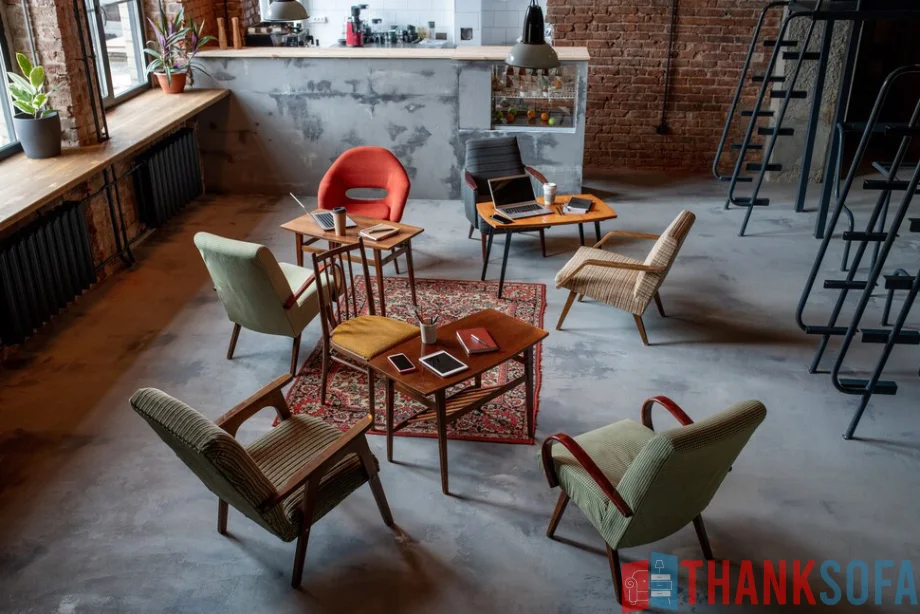 Bàn ghế sofa cafe - Coffee shop sofa - ThankSofa Mẫu 222