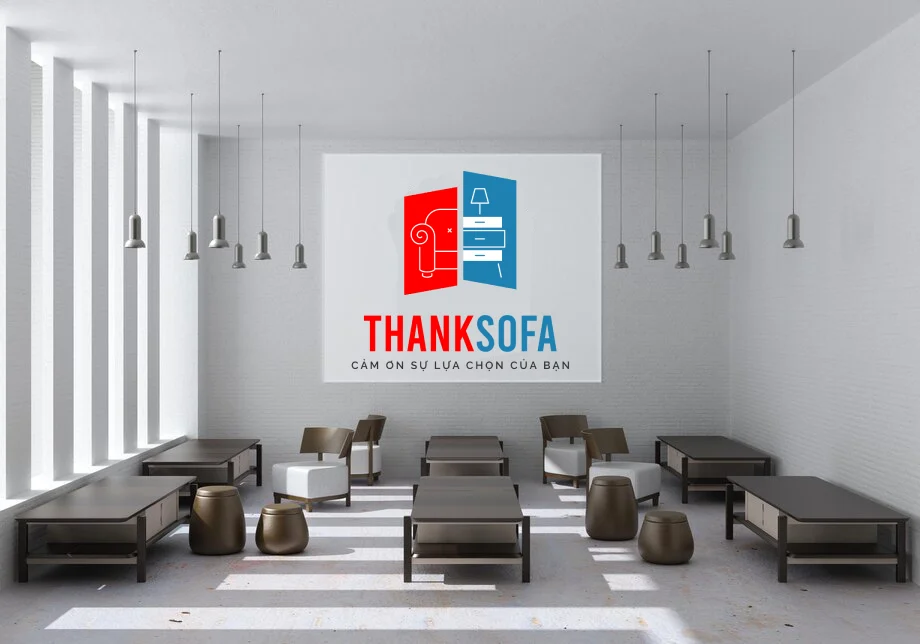 Bàn ghế sofa cafe - Coffee shop sofa - ThankSofa Mẫu 38