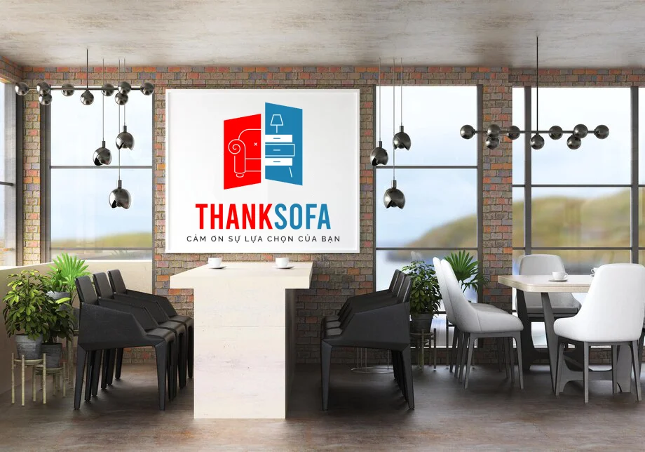 Bàn ghế sofa cafe - Coffee shop sofa - ThankSofa Mẫu 56