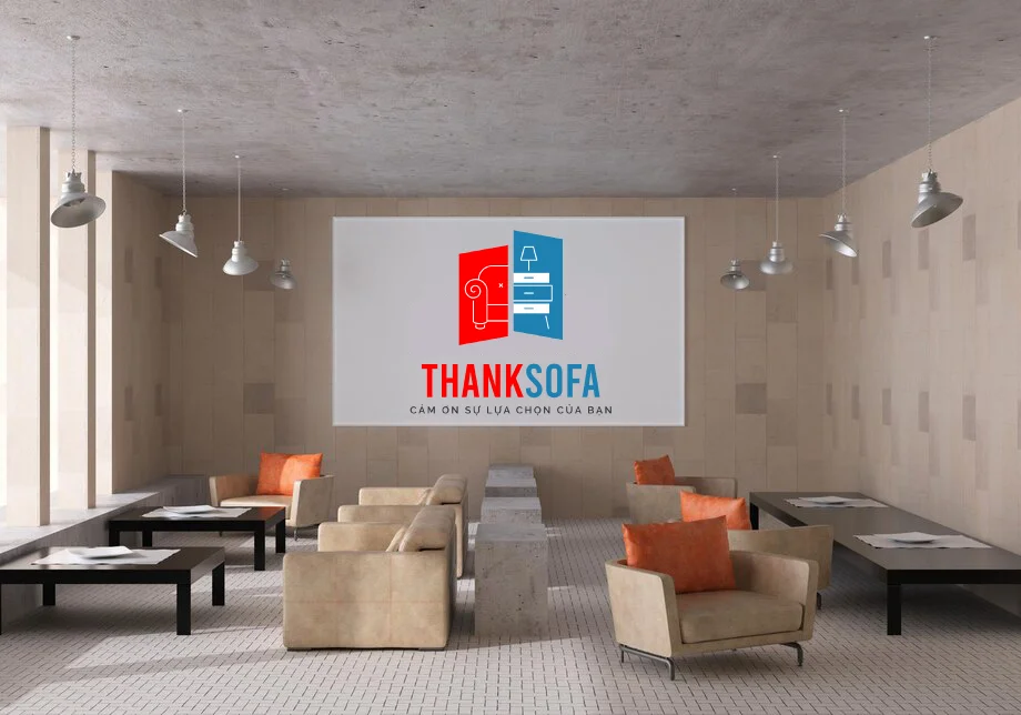 Bàn ghế sofa cafe - Coffee shop sofa - ThankSofa Mẫu 92