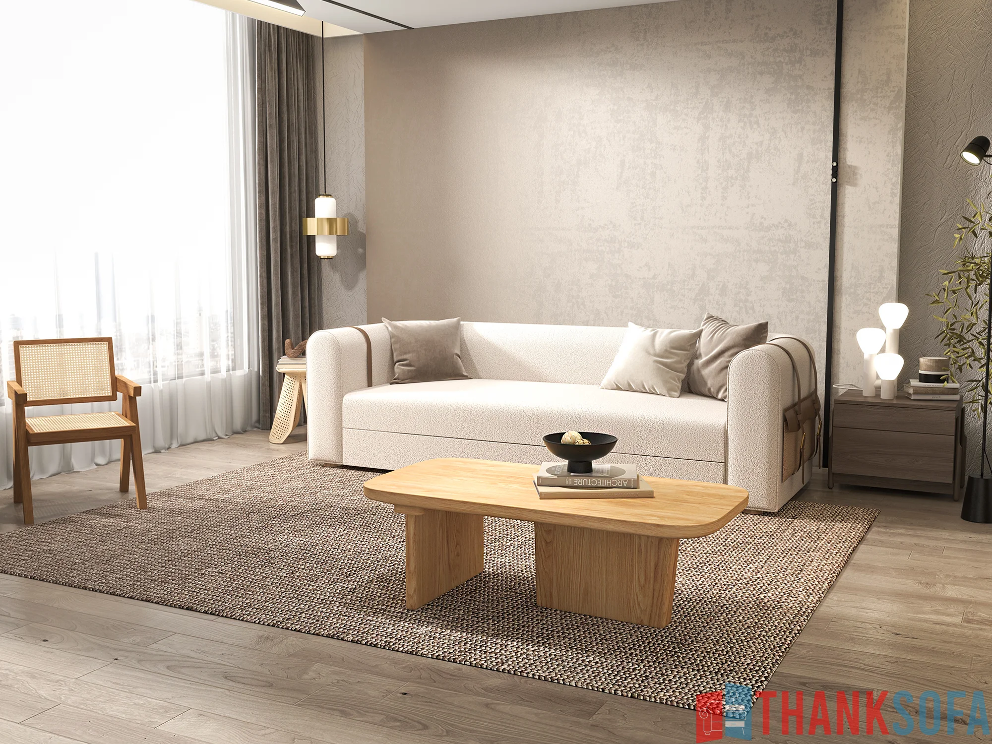 Ghế sofa hiện đại đẹp - Modern Sofa - ThankSofa Mẫu 10