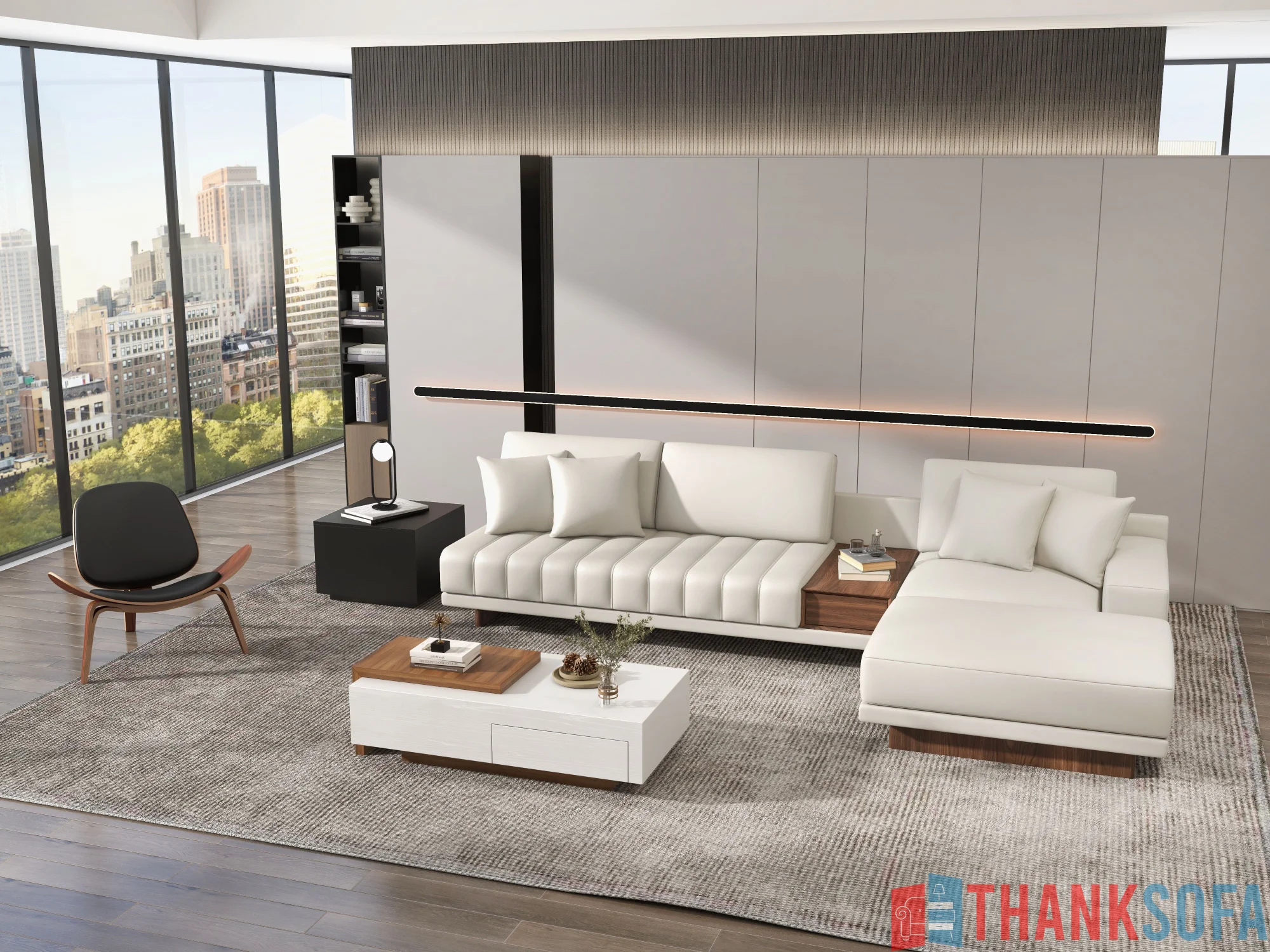 Ghế sofa hiện đại đẹp - Modern Sofa - ThankSofa Mẫu 13