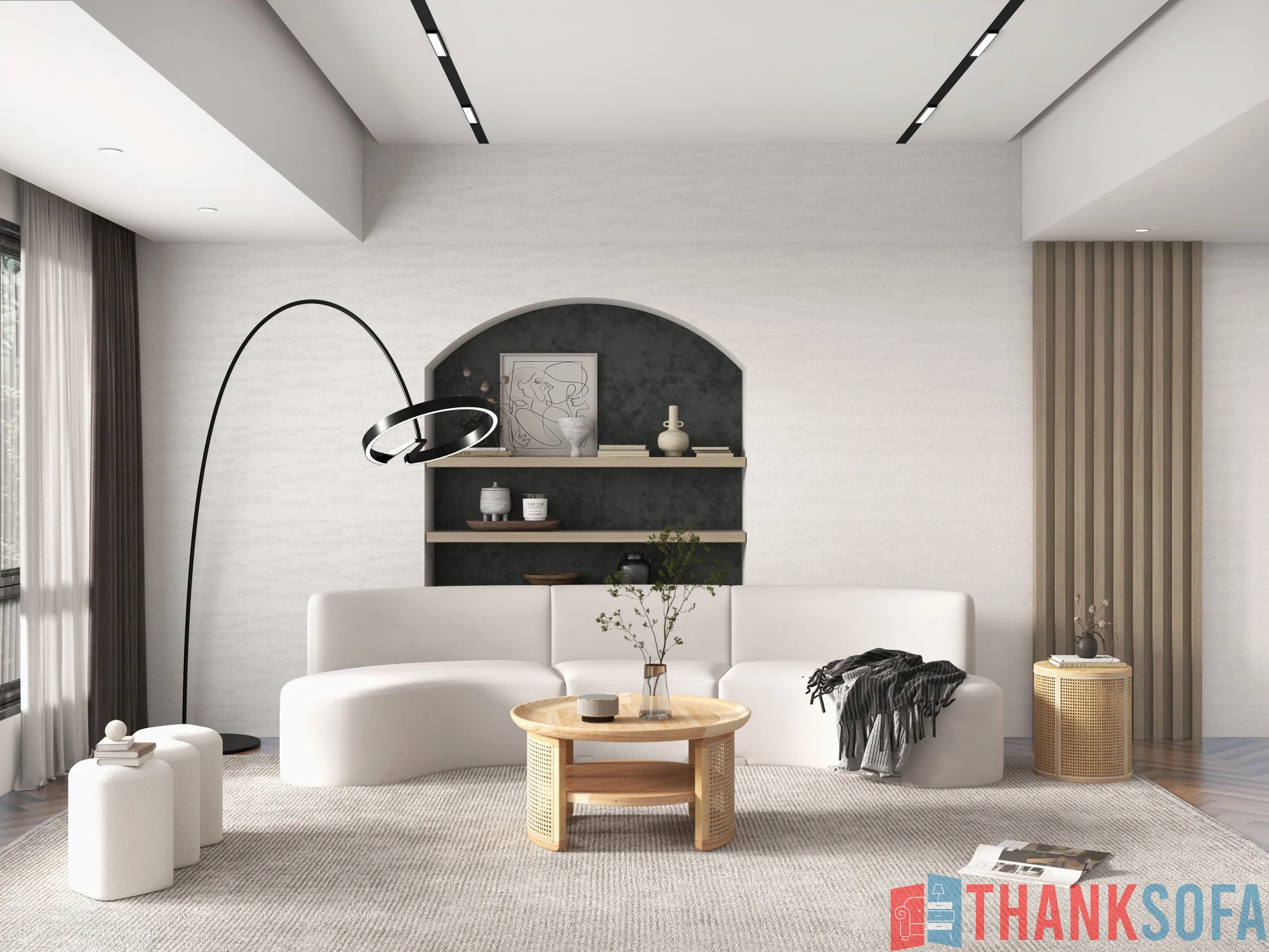 Ghế sofa hiện đại đẹp - Modern Sofa - ThankSofa Mẫu 15