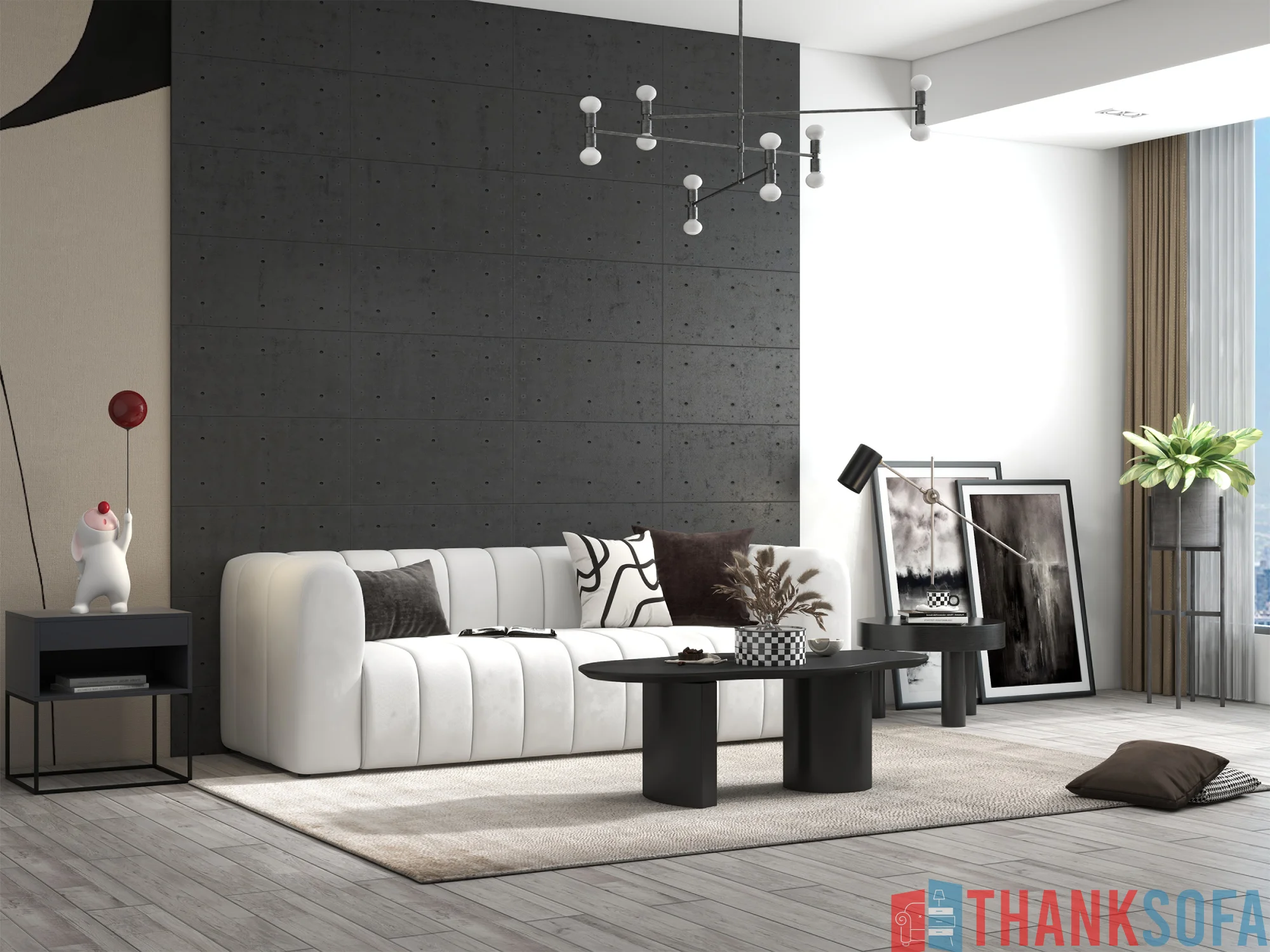 Ghế sofa hiện đại đẹp - Modern Sofa - ThankSofa Mẫu 44