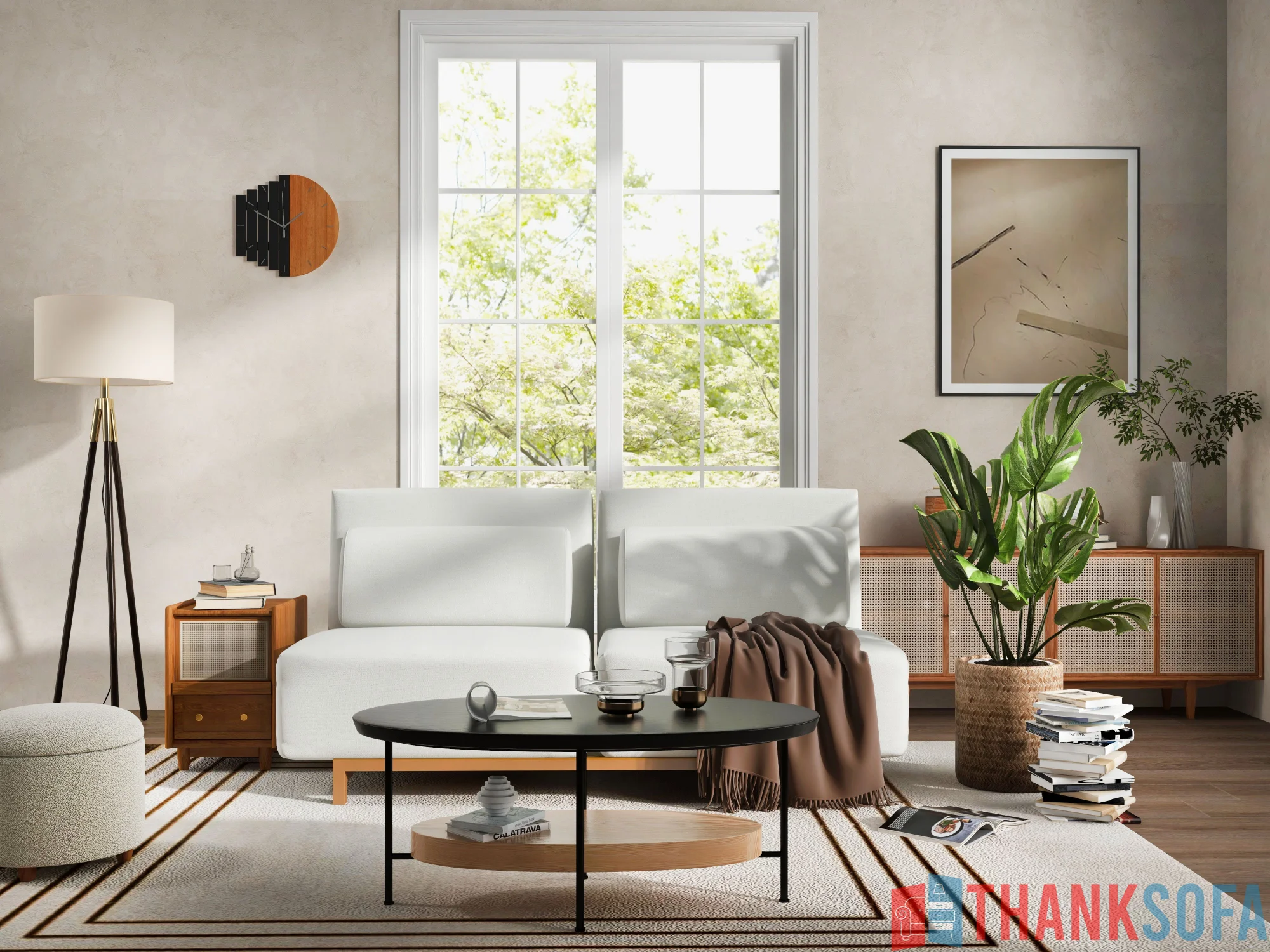 Ghế sofa hiện đại đẹp - Modern Sofa - ThankSofa Mẫu 61