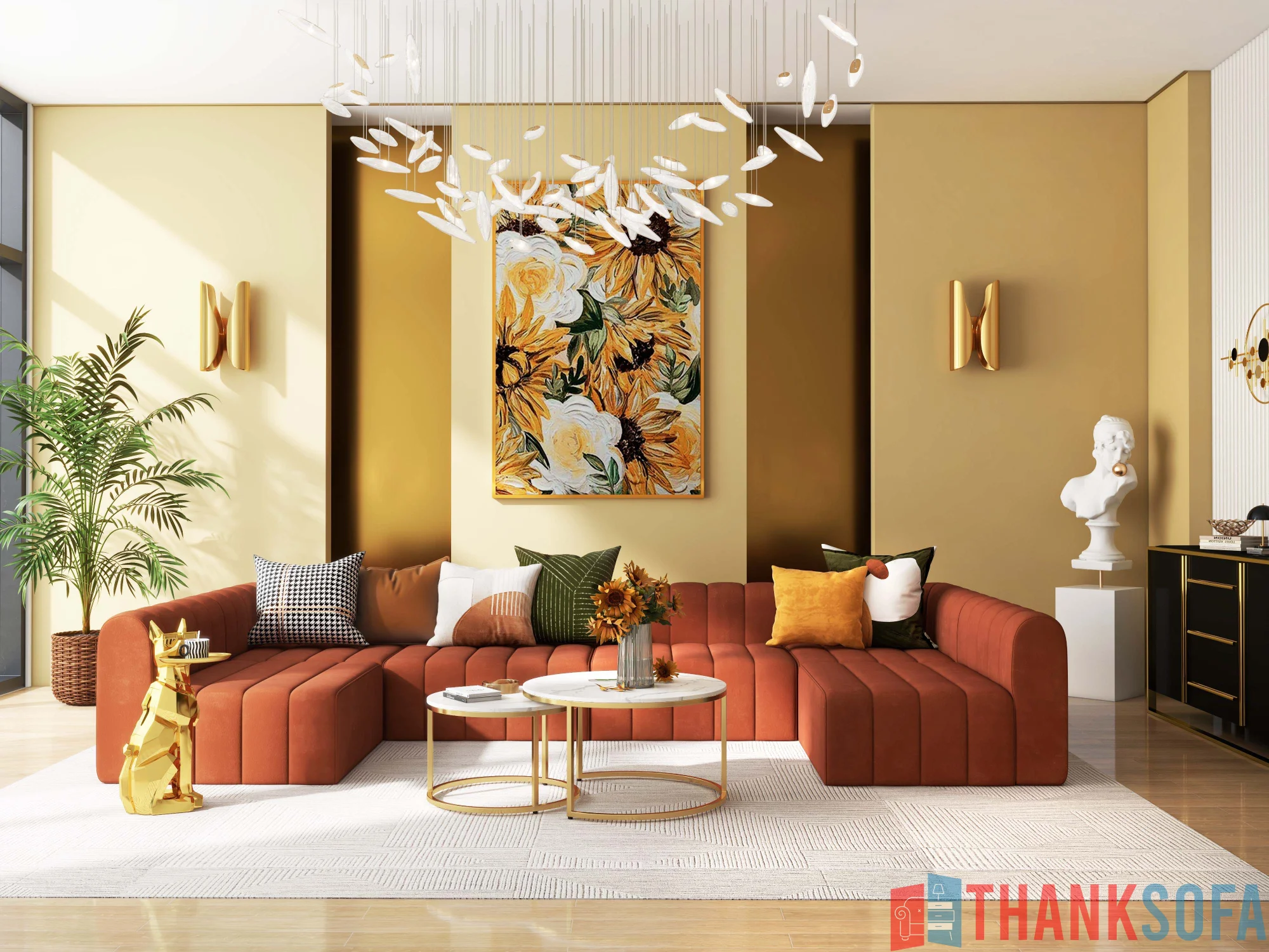 Ghế sofa hiện đại đẹp - Modern Sofa - ThankSofa Mẫu 62