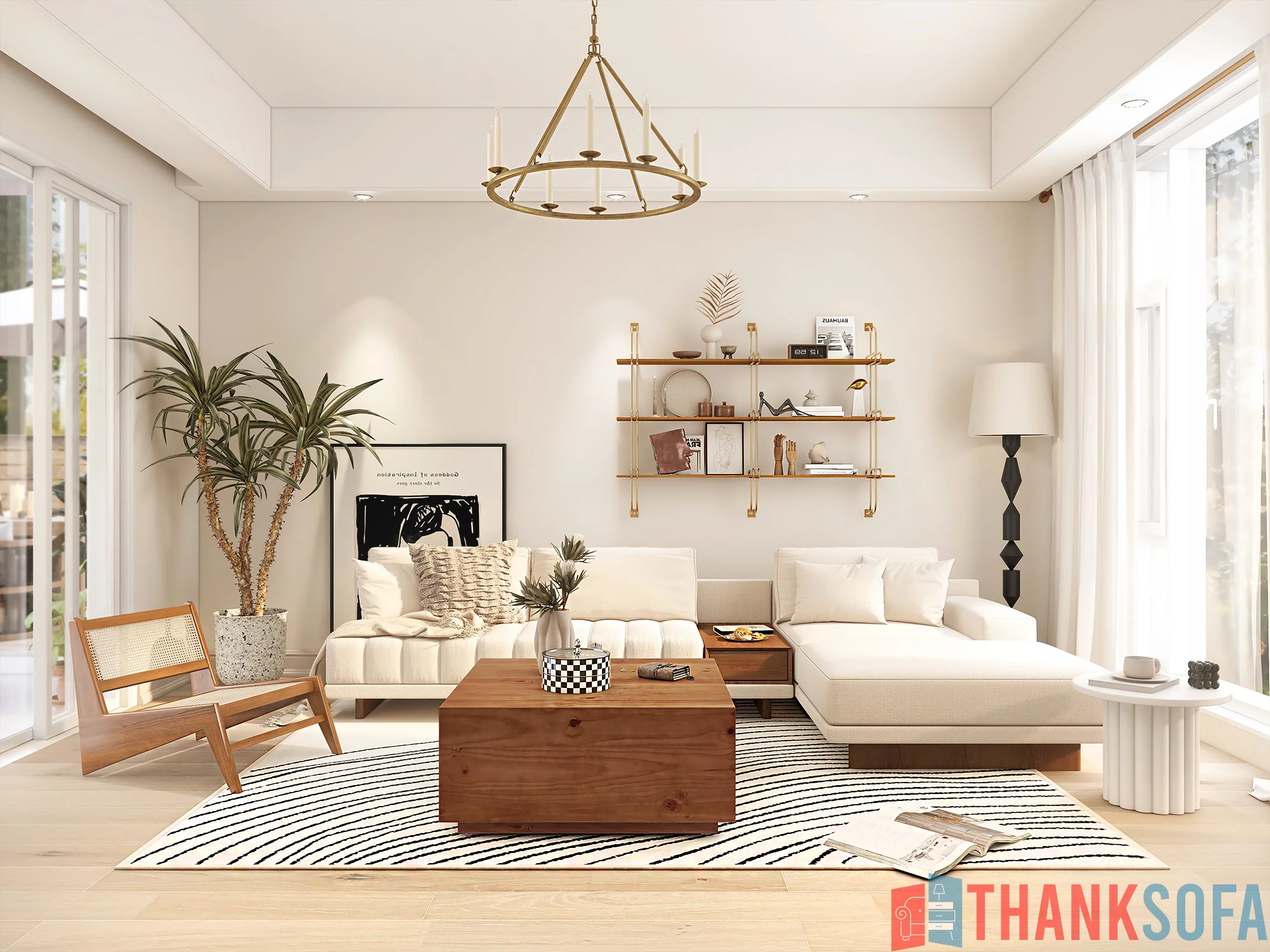 Ghế sofa hiện đại đẹp - Modern Sofa - ThankSofa Mẫu 63