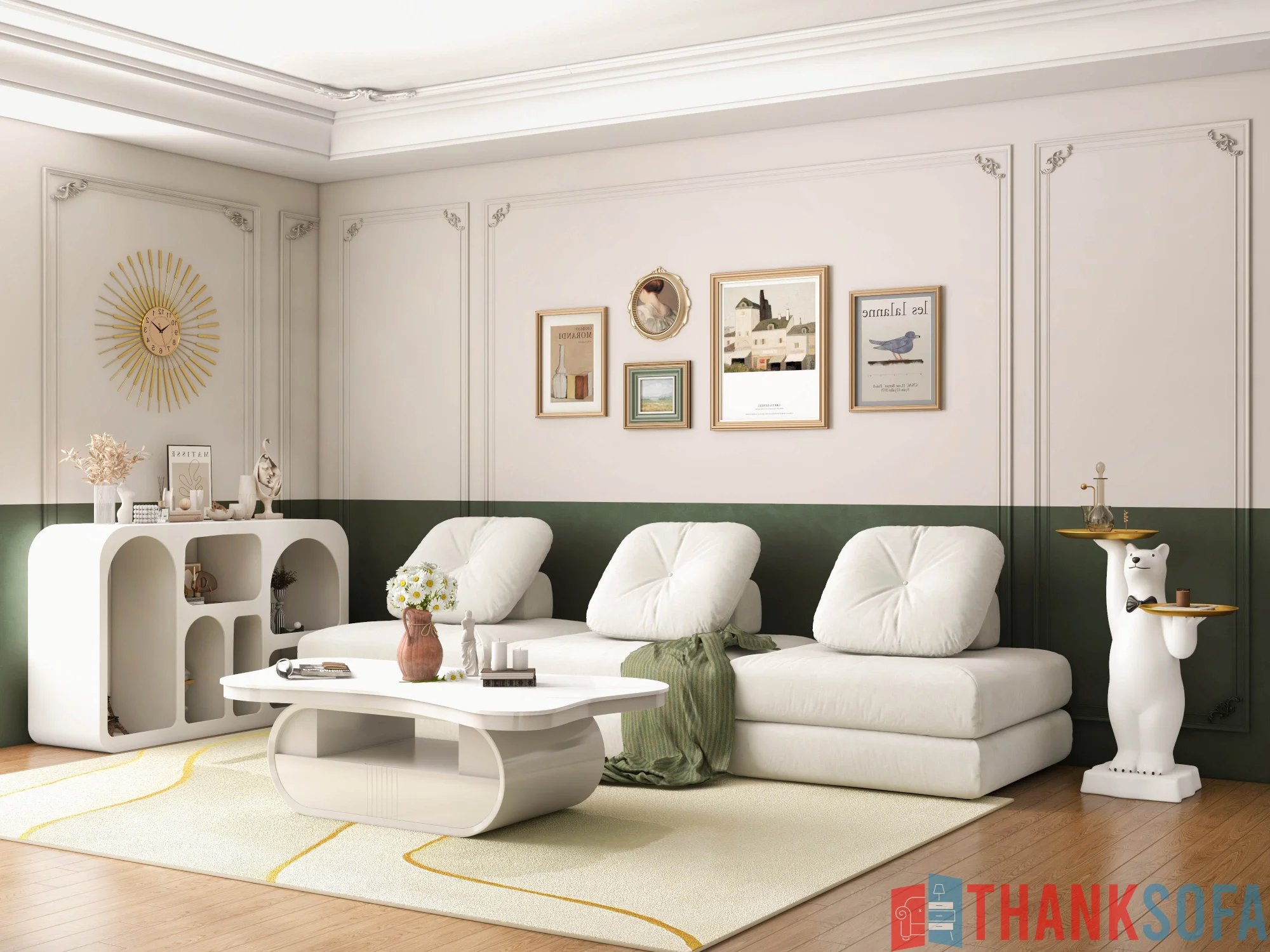 Ghế sofa hiện đại đẹp - Modern Sofa - ThankSofa Mẫu 65