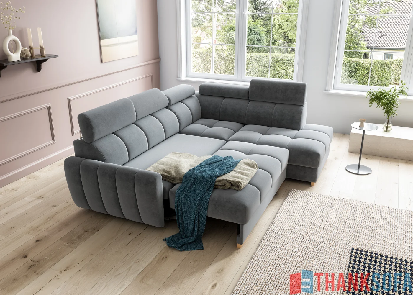 Mẫu Ghế Sectional Sofa - Modular Sofa Đẹp - ThankSofa Mẫu 08