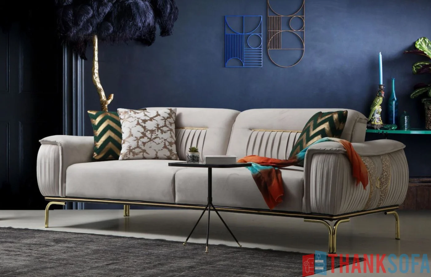 Mẫu Ghế Sofa Tân Cổ Điển - Ghế Sofa Cổ Điển - Neo Classic Sofa - Luxury Sofa - ThankSofa Mẫu 123