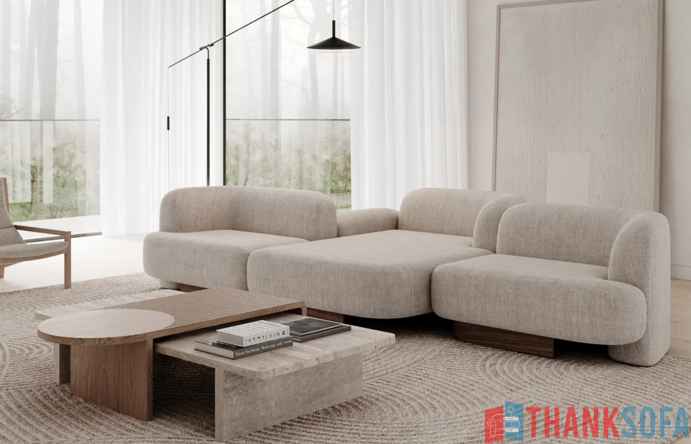 Mẫu Ghế Sofa Đẹp - Ghế Sa lông, Salon, Sopha - Bàn Ghế Sofa - Sofa Couch - ThankSofa Mẫu 83