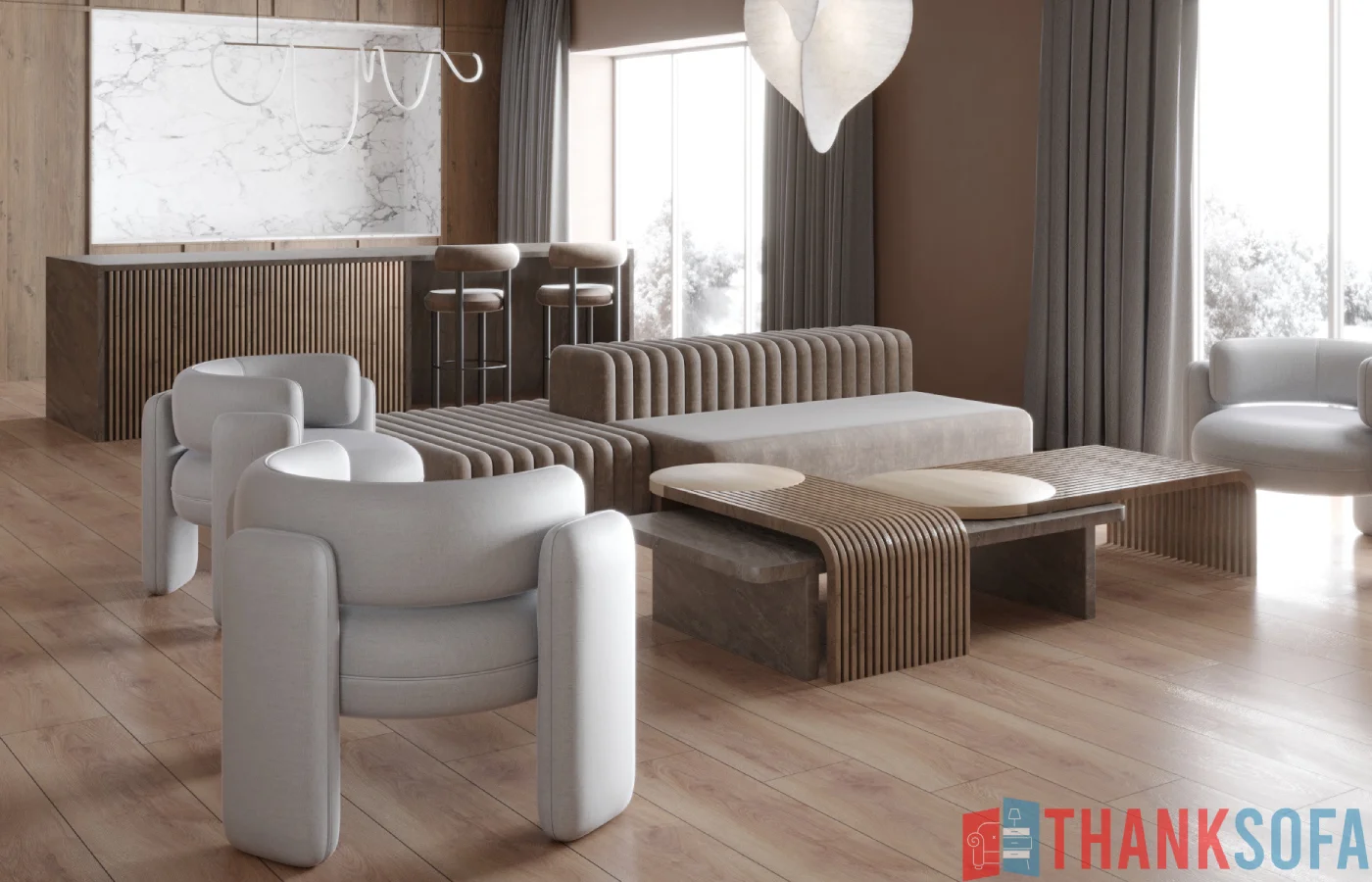 Mẫu Ghế Sofa Đẹp - Ghế Sa lông, Salon, Sopha - Bàn Ghế Sofa - Sofa Couch - ThankSofa Mẫu 90